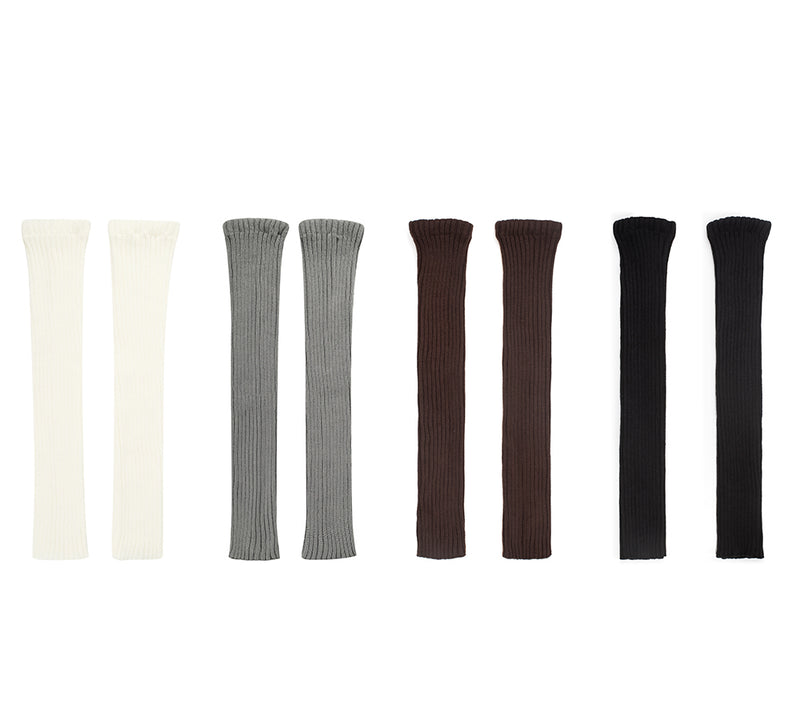 EVERAU® Women Stretchy Ribbed Knit Thick Leg Warmers