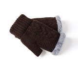 EVERAU® Fingerless Ultra Plush Knit Gloves EVERAU