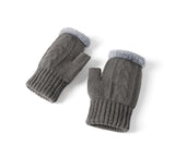 EVERAU® Fingerless Ultra Plush Knit Gloves EVERAU