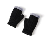 EVERAU® Fingerless Ultra Plush Knit Gloves EVERAU