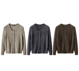 EVERAU® Yak Wool Cashmere Cardigan Morra EVERAU