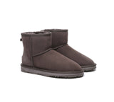 UGG EVERAU® UGG Boots Double Faced Sheepskin Wool Ankle Mini Classic