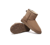 UGG EVERAU® UGG Boots Double Faced Sheepskin Wool Ankle Mini Classic