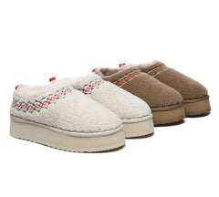 【UGG EXPRESS】Sheepskin Wool Ankle Rilee Loafers ローファー AUSTRALIAN SHEPHERD® UGG Slippers Women Sheepskin Wool Ankle