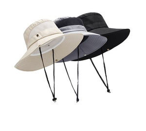 Accessories - Breathable Wide Brim Bucket Hat