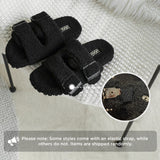 AUSTRALIAN SHEPHERD® UGG Women Shearling Buckle Sandal Slides Jennie