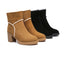 AUSTRALIAN SHEPHERD® UGG Women Sheepskin Wool Heel Boots Betta