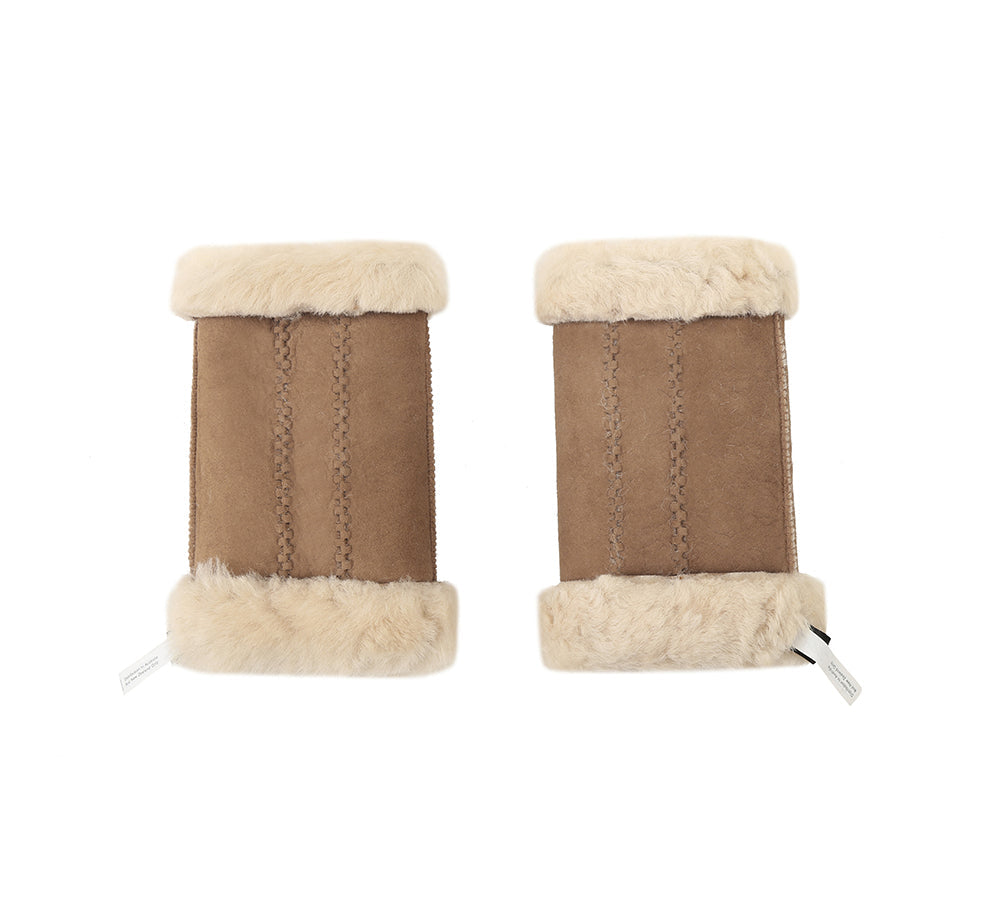 AUSTRALIAN SHEPHERD® Fluffy Fingerless Sheepskin Wool