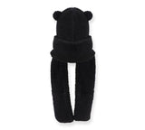 Hats - EVERAU® Hat Scarf And Gloves 3 In 1 Cute Bear Plush Hat