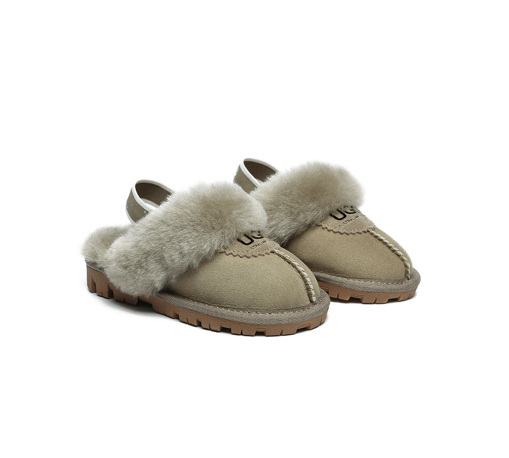 Fifi Xw Grey Fabric Slippers by Ziera | Shop Online at Mathers