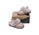 Kids Shoes - AS Kids Slingback UGG Slipper Kids Waffle Plus