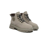 EVERAU® UGG Boots Women Leather Chunky Aubrey