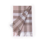 Scarf - 100% Wool Scarf Plaid