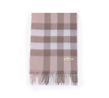 Scarf - 100% Wool Scarf Plaid