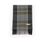 Scarf - 100% Wool Scarf Plaid