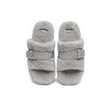 Slides - Curly Sheepskin Wool Slides Women Croft