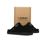 Slides - EVERAU® Adjustable Strap Slip-on Flat Sandal Slippers Sierra