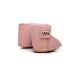 UGG Erin Australian Sheepskin Baby Booties Cradle