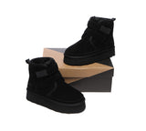 UGG Boots - Hook And Loop Platform Ugg Lightweight Ugg Boots Women Vigour