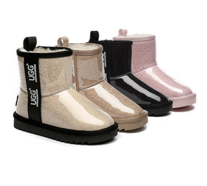 UGG Boots - Kids Ugg Boots Clear Waterproof And Shearling Coated Classic