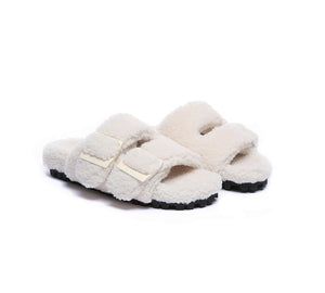 UGG Slides - UGG Slippers Women Adjustable Buckle Sandal Slides Jennie