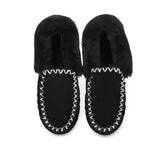 UGG Slippers - Ankle Sheepskin Slippers Mens Popo Moccasins Big Size