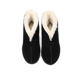 UGG Slippers - AS UGG Unisex Ankle Slipper Parker Double-face Sheepskin