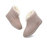UGG Slippers - AS UGG Unisex Ankle Slipper Parker Double-face Sheepskin
