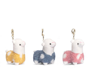 Accessories - Cute Plush Alpaca Keyring