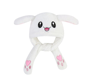 Accessories - Moving Ear Bunny Plush Hat