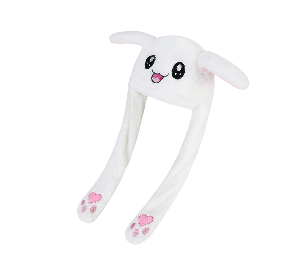 Plush Bunny Bunny Hat Moving Ears Pdqouc Funny Plush Bunny Hat Ear