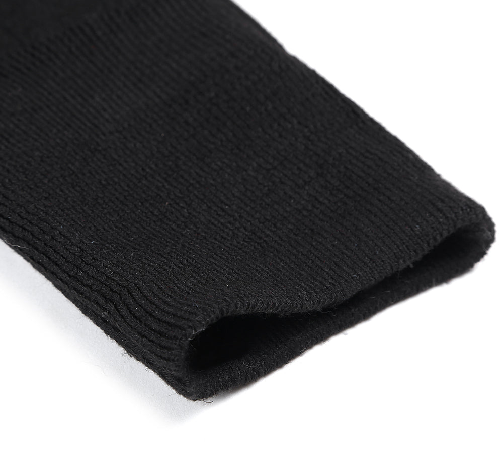 Sheepskin Wool Knee Warmers – Thermal, Flexible Joint Pads For Winter & Cold Weather