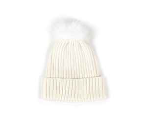 Accessories - TA Lily White Beanie