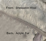 Accessories - Tarramarra Sheepskin 24MM Car Front Seat Covers Charcoal Air Bag Safe