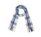 Accessories - TARRAMARRA® Soft Checked Fringed Scarf