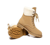 Fashion Boots - AS UGG Women Fashion Chunky Boots Mina