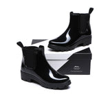 Fashion Boots - Rainboots, Ankle Gumboots Women Vivily With Wool Insole