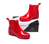 Fashion Boots - Rainboots, Ankle Gumboots Women Vivily With Wool Insole