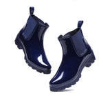 Fashion Boots - Rainboots, Ankle Gumboots Women Vivily With Wool Insole