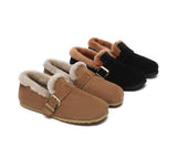 Flats - Shearling Lined Suede Loafer Women Mona