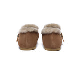 Flats - Shearling Lined Suede Loafer Women Mona