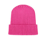 Hats - Hot Pink Knit Beanie