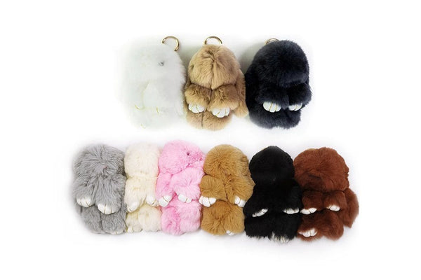 Cute Plush Bunny Keyrings – UGG EXPRESS NZ