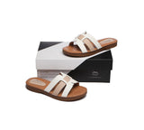 Slides - Ultra Soft Open Toe Woven Flat Sandals Women Sandals