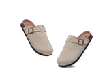 Slippers - Slip-on Flat Sandals With Adjustable Buckled Straps Unisex Mason