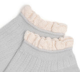 Socks - 100% Cotton Ruffle Shallow Mouth Socks One Pair