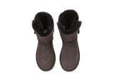 UGG Boots - AS UGG Boots Double Face Sheepskin Short Button