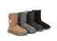 UGG Boots Double Face Sheepskin Short Button