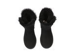 UGG Boots - AS UGG Boots Double Face Sheepskin Short Button