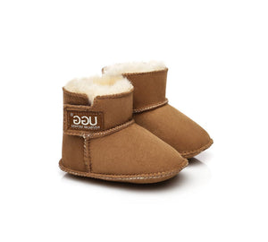 UGG Boots - AS UGG Erin Australian Sheepskin Baby Booties Cradle